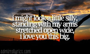 love you this big - scotty mccreery