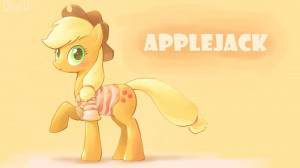 -my-little-pony-ponies-applejack-yellow-background-my-little-pony ...