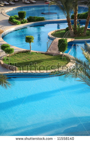 Relaxing Large Swimming Pool Holiday Shutterstock