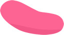 Pink Jelly Bean Clip Art Image