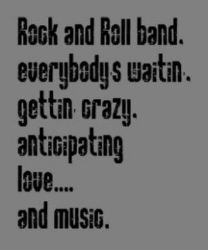 ... Rock & Roll Band - song lyrics, music lyrics, songs, song quotes,music