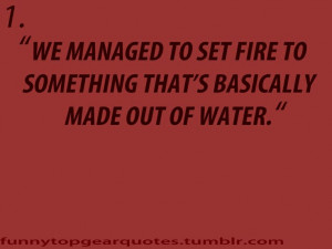 Funny Top Gear Quotes!