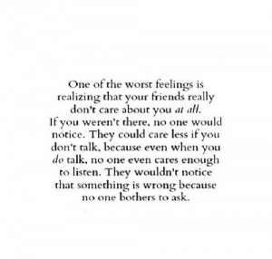 ... selfharm Fake Friends unrequited need new friends couldn't care less