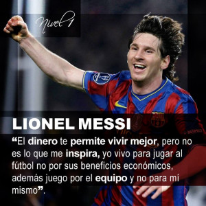 Lionel Messi #frases#citas#quotes