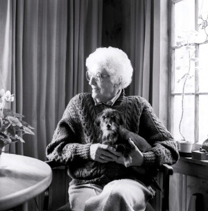 May Sarton, during her years in York, Maine.