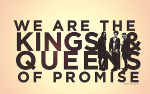 Kings and Queens quote WALLPAPER by lovelives4ever