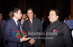 Shah Rukh Khan Rajiv Shukla At Rajiv Shukla’s Party