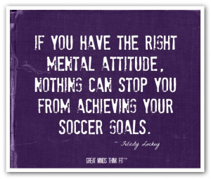Soccer Attitude Poster
