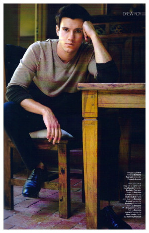 Drew Roy for August Man November 2011