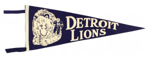 Detroit Lions Football Helmet