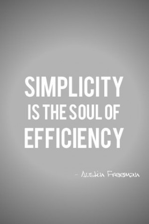 Efficiency. When you're bogged down managing countless spreadsheets ...