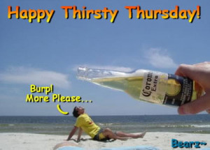 Funny Thirsty Thursday Quotes. QuotesGram