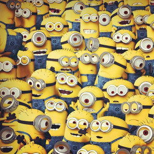 fun, funny, minion, minions, pic, quote, text, yellow