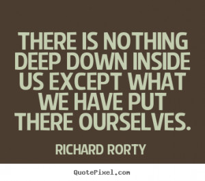 Richard Rorty Motivational Quote Poster Prints