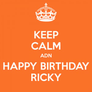 Happy Birthday Ricky Images And Quotes.