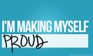 feel strong powerful in control and so so proud of myself i can ...