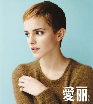 Emma Watson（艾玛·沃森）短发造型