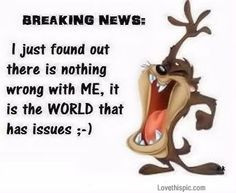 breaking news funny quotes quote crazy funny quote funny quotes taz ...