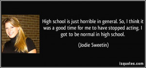 More Jodie Sweetin Quotes