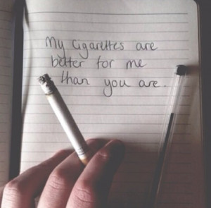 cigarette, hipster, quote, quotes, smoke, true, true story, tumblr ...