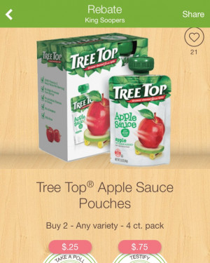 tree top apple sauce