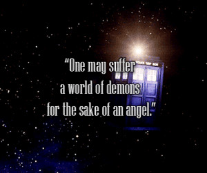 The Eleventh Doctor (reading from a diary), The Time of Angels
