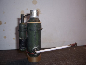 just took an hour to make a Kleinflammenwerfer (1915 small ...