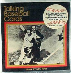 Bill Mazeroski - 1970's Great Moments..Baseball 33-1/3 Record ...