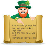 All you need to follow the Leprechaun's clues is a smart phone or an ...