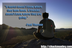 paul theroux quote
