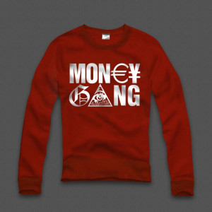 The Game Blood Gang Money gang currency sweatshirt