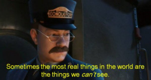 cartoon, movie, mustaches, polar express, quote, text