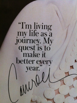 Cameron Diaz Quote from InStyle UK 2012