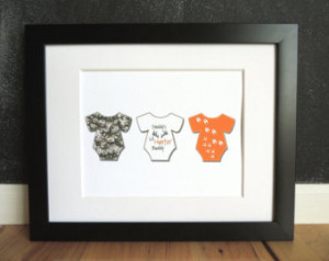 Lil Huntin' Buddy - Camo Nurser y Art Print - Orange or Pink ...