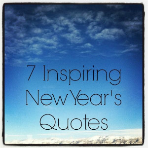 Inspiring Quotes for Celebrating the New Year