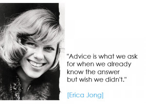 Quote For Thought: Erica Jong