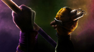 Donatello and Michelangelo Hands on TMNT 2014 HD Wallpaper #6607