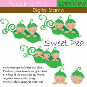 ... , invitations, paper goods, scrapbooking, Sweet Pea, Twins, Baby