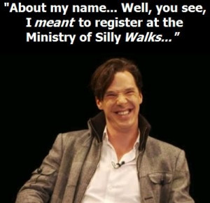Benedict Cumberbatch meme (NOT a real quote), explaining why the odd ...