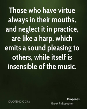 ... sound pleasing to others, while itself is insensible of the music
