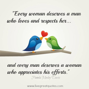Every Woman Deserves A Man