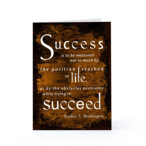 Booker T. Washington Quote