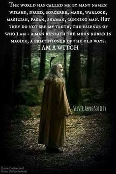 Love this picture, but I still prefer to be called a wizard. More