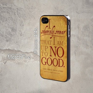 MF238 harry potter quotes Iphone 4 Case