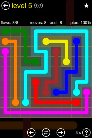 Free Flow Regular Pack 9x9 Level 17