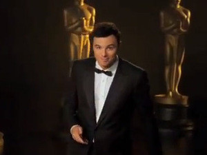Seth MacFarlane in funny adverts for Academy Awards - video still