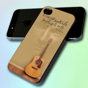 Ed Sheeran Quote And Acoustic Guitar by GreatCover Print Design for ...