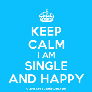 title keep calm i am single and happy description crown keep calm i am ...