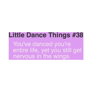 ve never been one to get nervous