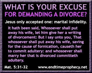 matthew 5 31 32 Biblical Marriage / Divorce / Adultery Graphic 13